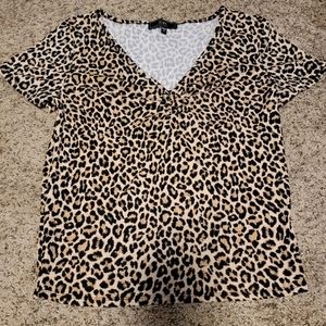 Leopard Print Top